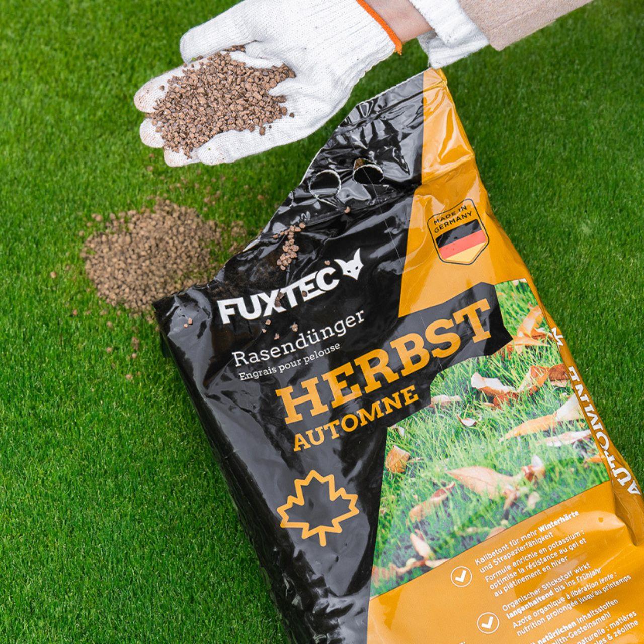 FUXTEC meststof voor najaarsgazon FX-RDH10 10kg voor 250m²