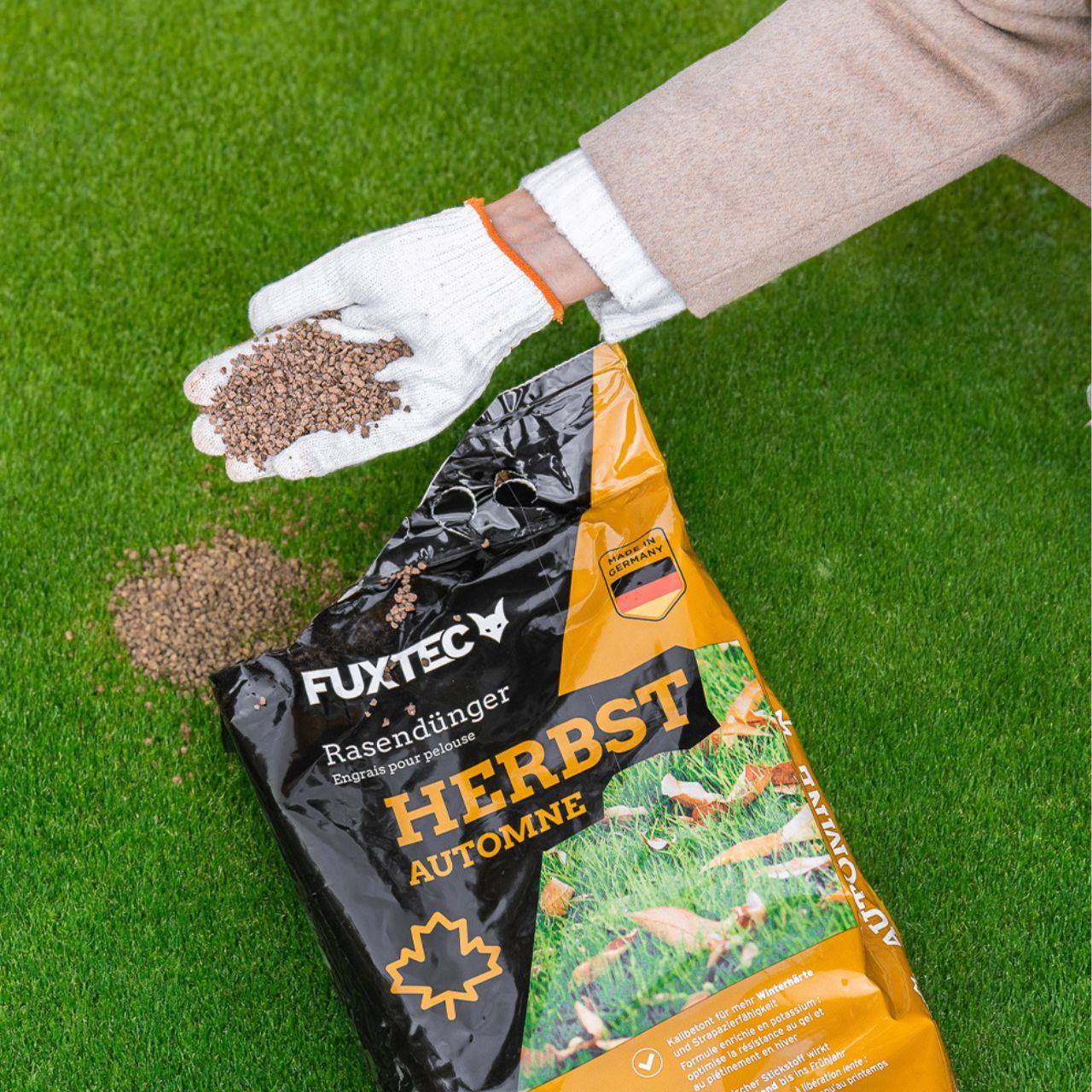 FUXTEC herfst gazonmeststof FX-RDH20 20kg voor 500m²