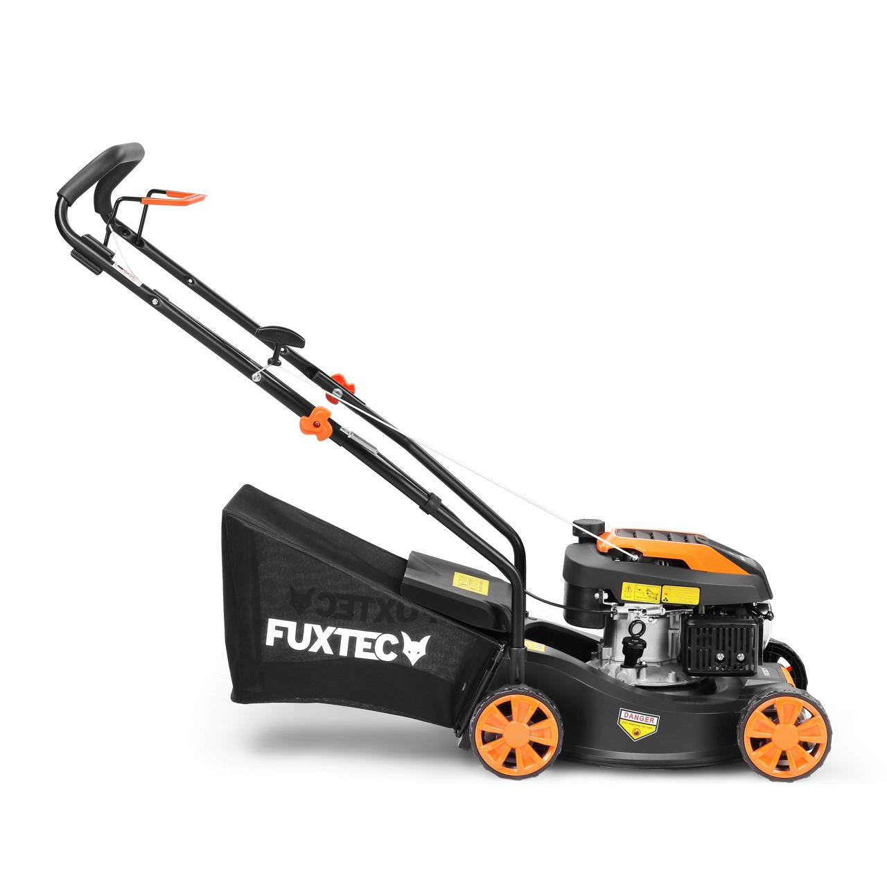 FUXTEC Grasmaaier benzine - 41cm - 80cc - Duwmaaier - Opvangbak 45L - FX-RM4180