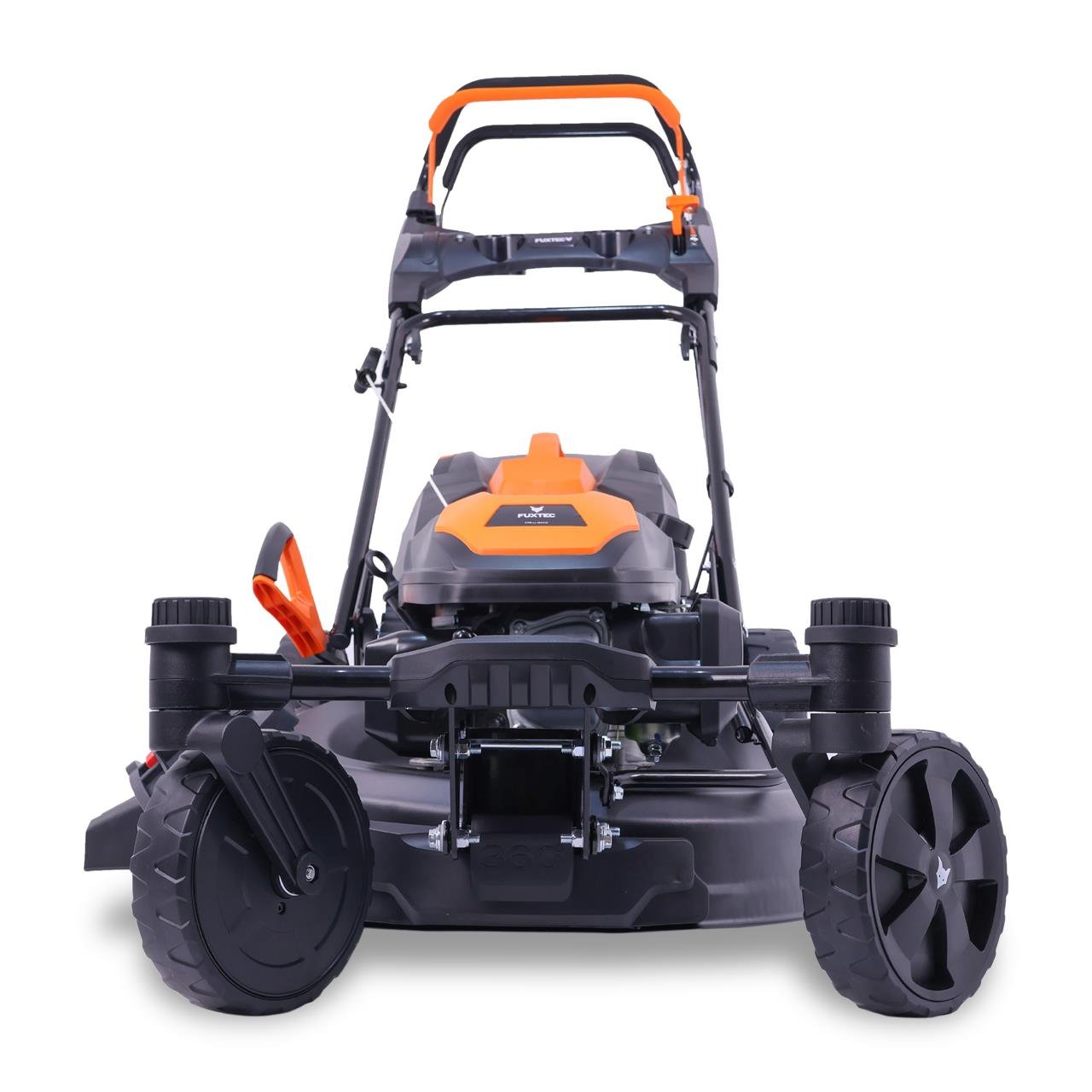 FUXTEC Grasmaaier Benzine - 51cm - 4-takt - 170cc - zelfrijdend / zelftrekkend /achterwielaandrijving - Mulchfunctie - Opvangbak 60L - FX-RM5170agile