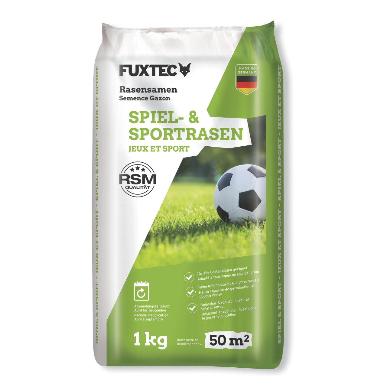 FUXTEC gazonzaad FX-RSSP1 1kg speel- & sportgras
