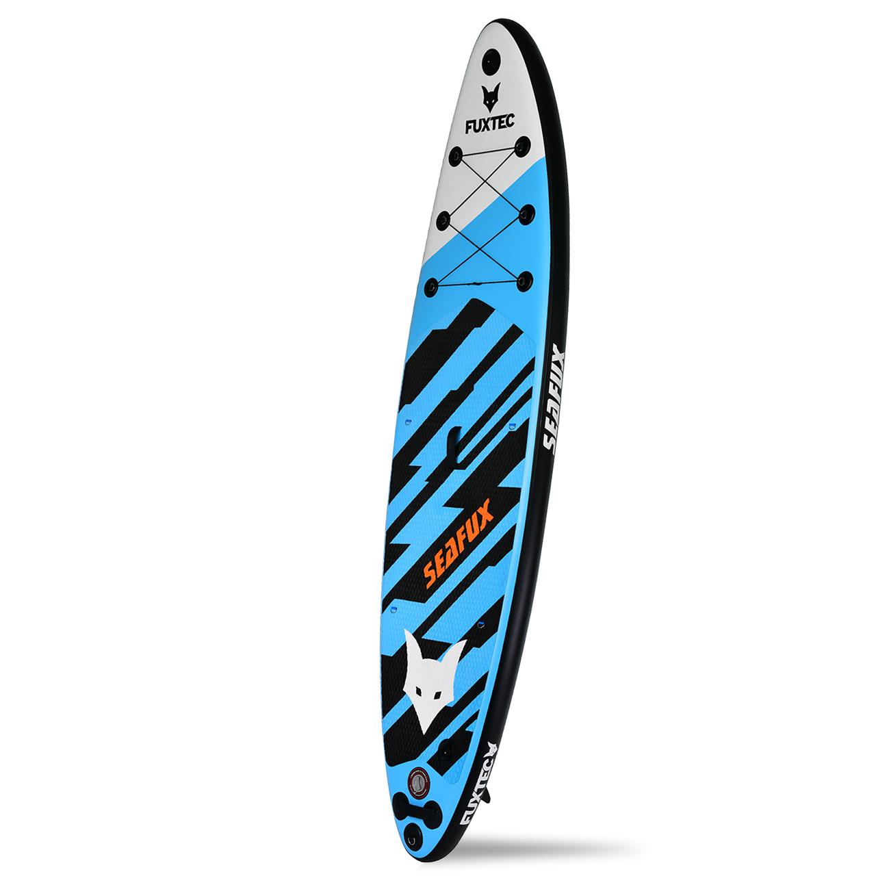 FUXTEC Stand-up paddleboard "Double-Layer" - luchtpomp, peddel, reparatieset en een apparaat voor het bevestigen van een actiecamera - FX-SUP320D1