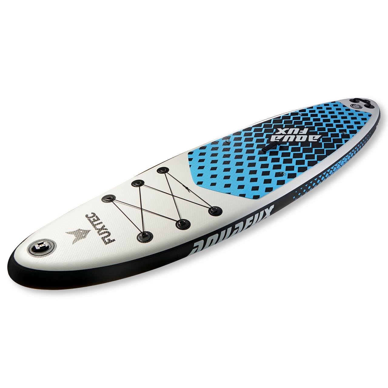 FUXTEC Stand-up paddleboard - luchtpomp, peddel, reparatieset en een apparaat voor het bevestigen van een actiecamera - FX-SUP320eco