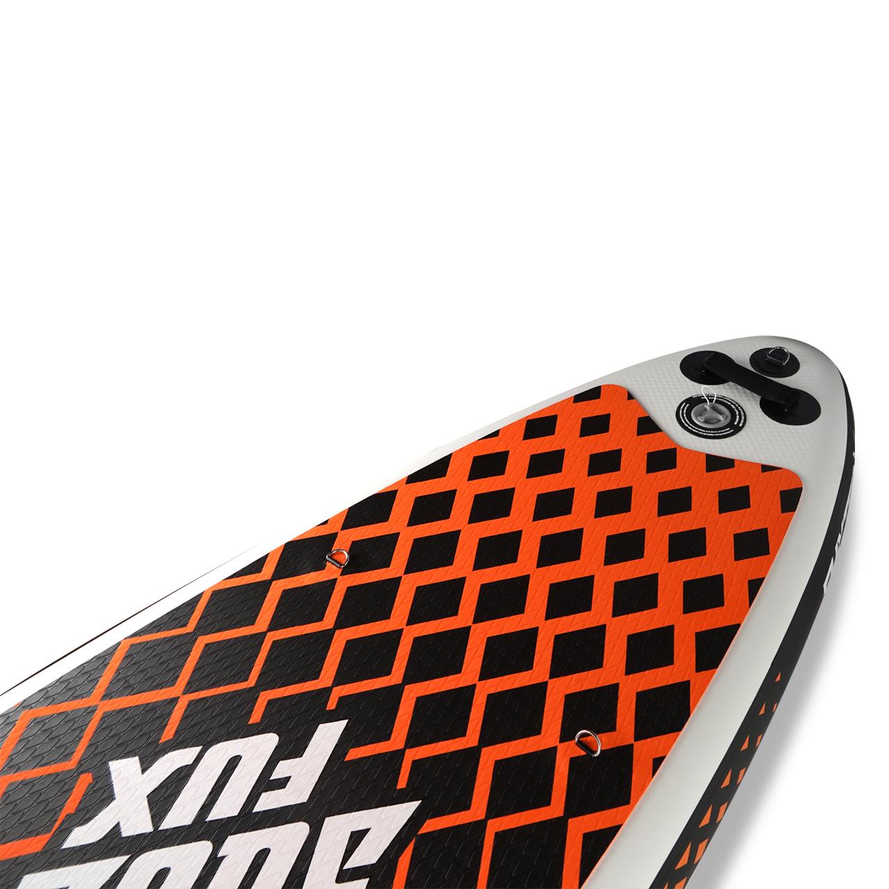 FUXTEC Stand-up paddleboard - luchtpomp, peddel, reparatieset en een apparaat voor het bevestigen van een actiecamera - FX-SUP320eco