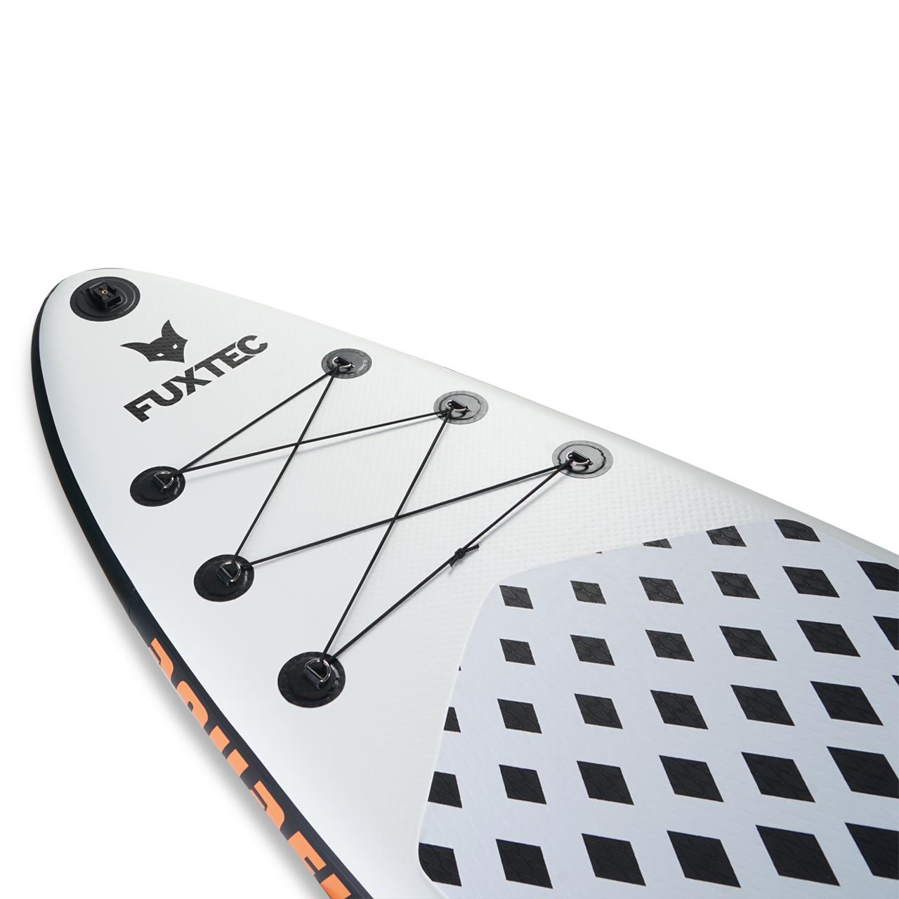 FUXTEC Stand-up paddleboard - luchtpomp, peddel, reparatieset en een apparaat voor het bevestigen van een actiecamera - FX-SUP320eco