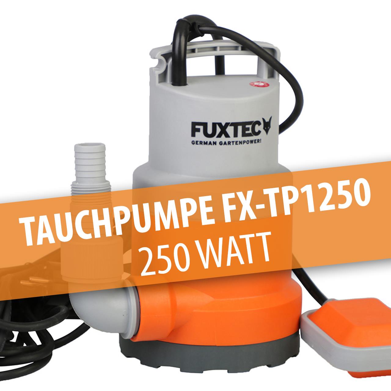 FUXTEC dompelpomp - afvalwaterpomp FX-TP1250