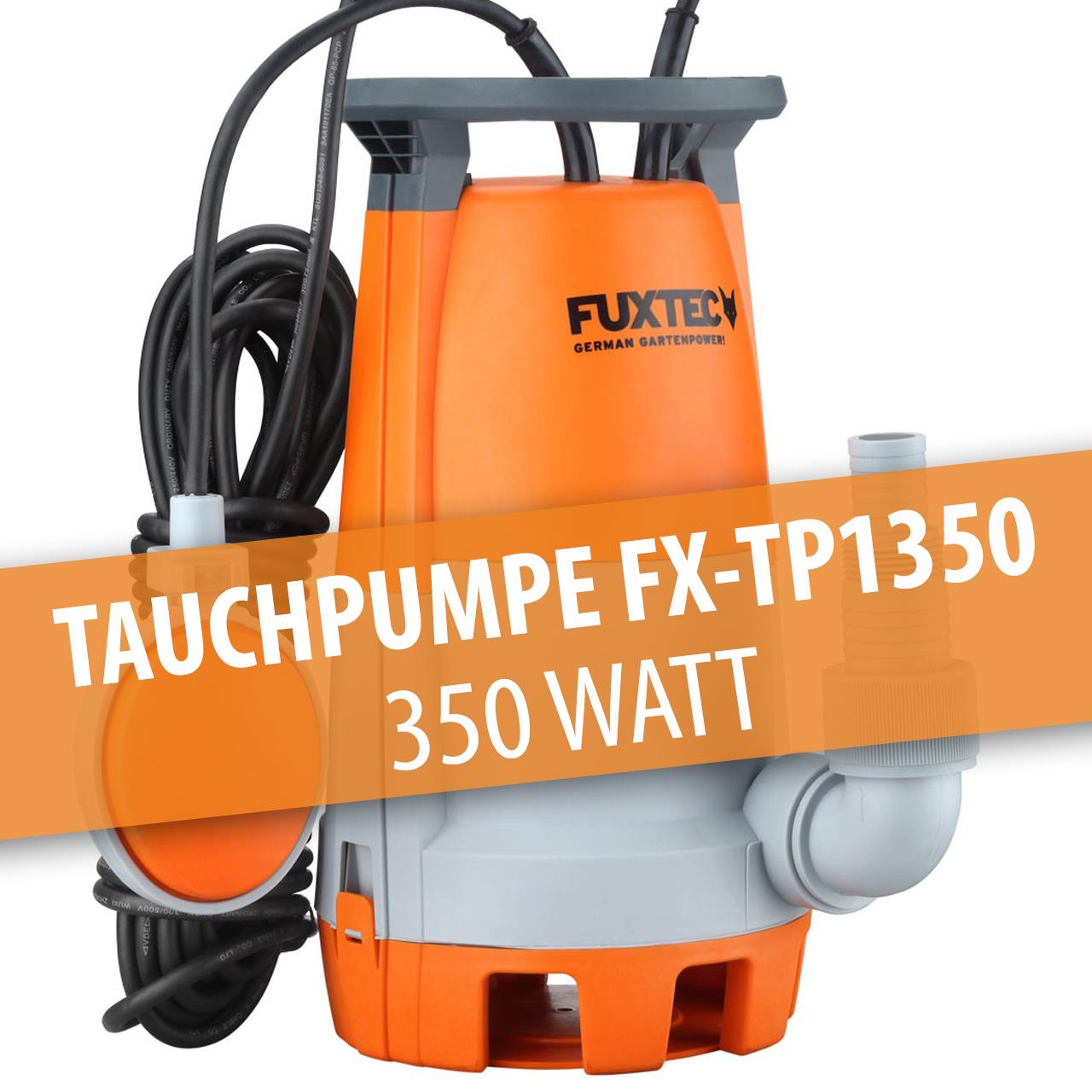 FUXTEC dompelpomp - afvalwaterpomp FX-TP1350