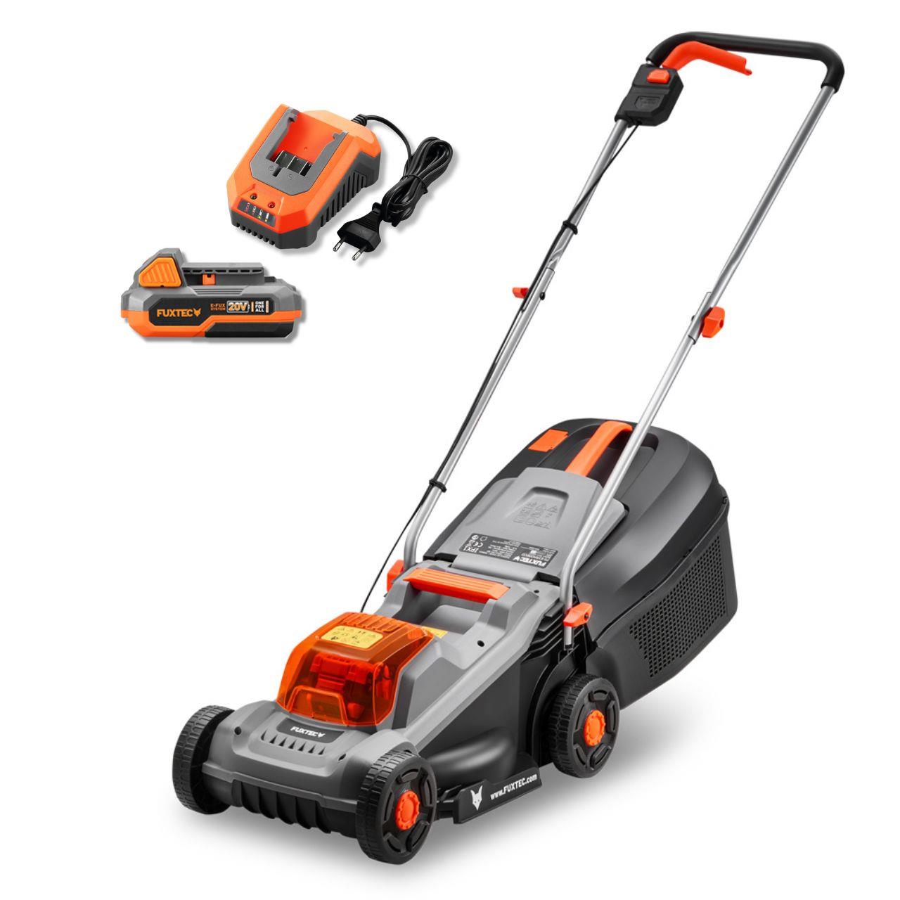 FUXTEC 20V accu-grasmaaier FX-E1RM20ECO-SET